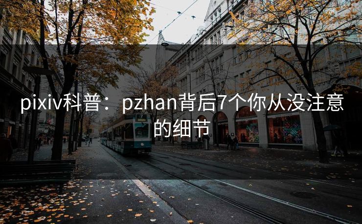 pixiv科普:pzhan背后7个你从没注意的细节