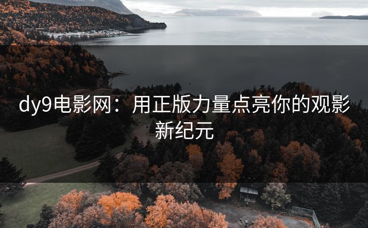 dy9电影网：用正版力量点亮你的观影新纪元